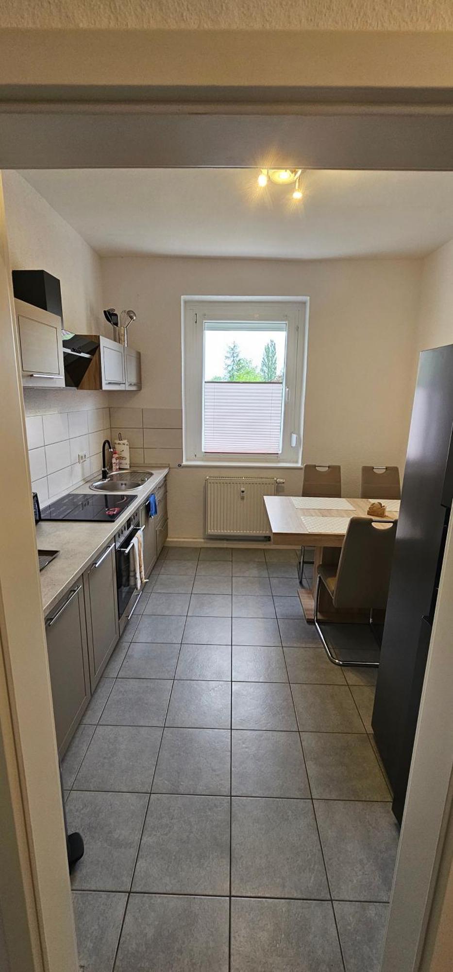 Private Ferienwohnung Seestadt Grossraeschen Exterior photo
